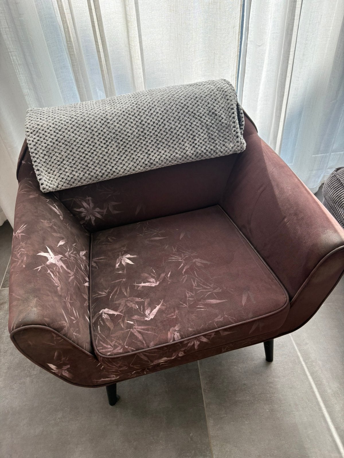 Loveseat stoel, Ophalen, Eenpersoons, 75 tot 100 cm, Zo goed als nieuw