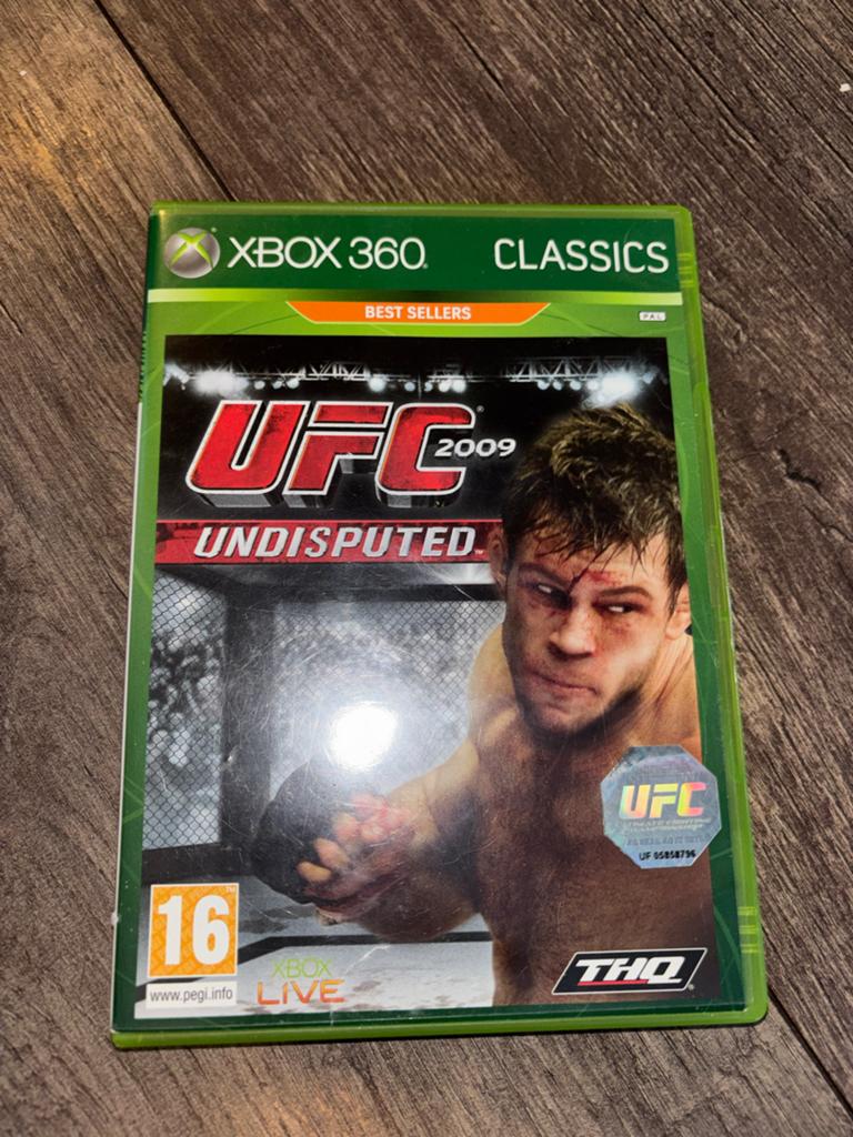 UFC Undisputed 2009 - Xbox 360 Classics, Spelcomputers en Games, Games | Xbox 360, Gebruikt, Vechten, 2 spelers, Eén computer