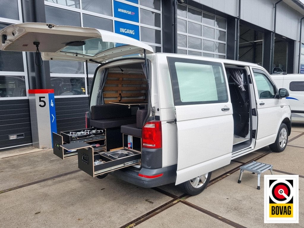 Volkswagen Transporter 2.0 TSI L1H1 150pk. CAMPER / Benzine, Caravans en Kamperen, Campers, Buscamper of Camperbus, Volkswagen