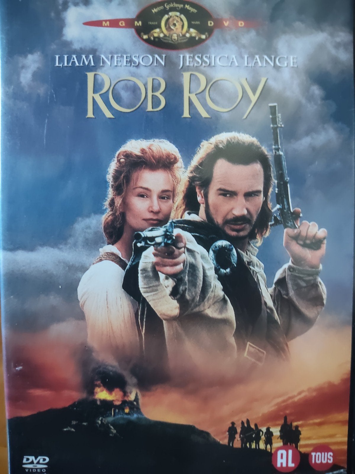 Rob Roy Dvd NL ZGAN Liam Neeson, Jessica Lange, Italiaans, Historisch of Kostuumdrama, Ophalen of Verzenden, Engels