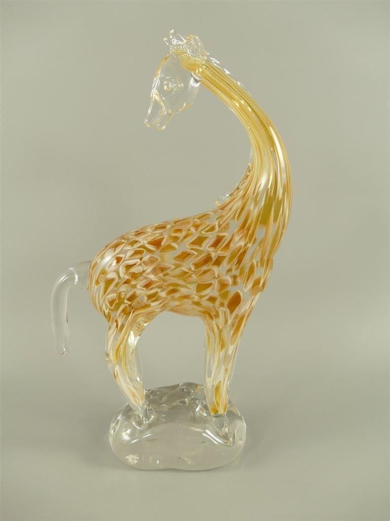 glazen giraffe , kado, Verzamelen, Beelden en Beeldjes, Ophalen of Verzenden, Nieuw, Dier