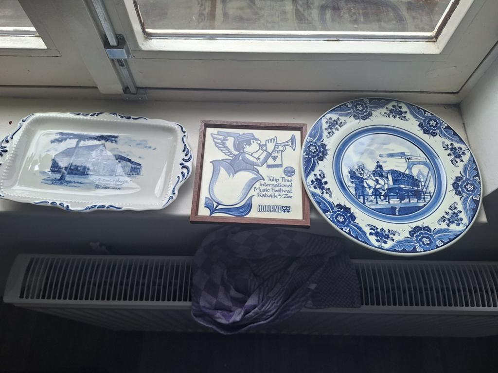 Heineken bier verzameling delft blue hand painted holland, Ophalen of Verzenden, Zo goed als nieuw, Reclamebord, Plaat of Schild