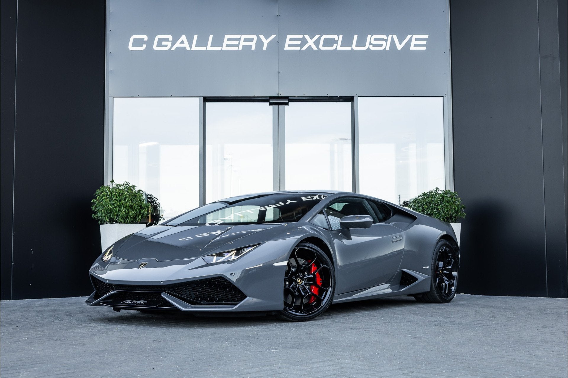 Lamborghini Huracan 5.2 V10 LP610-4 - Grigio Telesto | Full, Auto's, Automaat, Dealer onderhouden, Elektrische ramen, 5204 cc