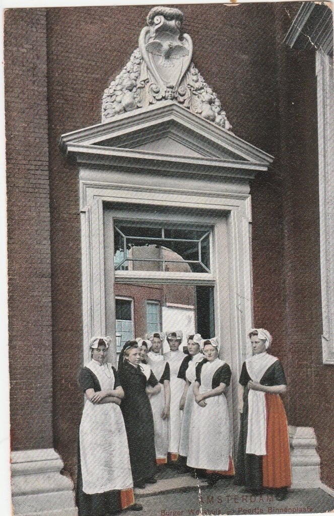 amsterdam- burgerweeshuis 1913, Ophalen of Verzenden, Voor 1920, Noord-Holland