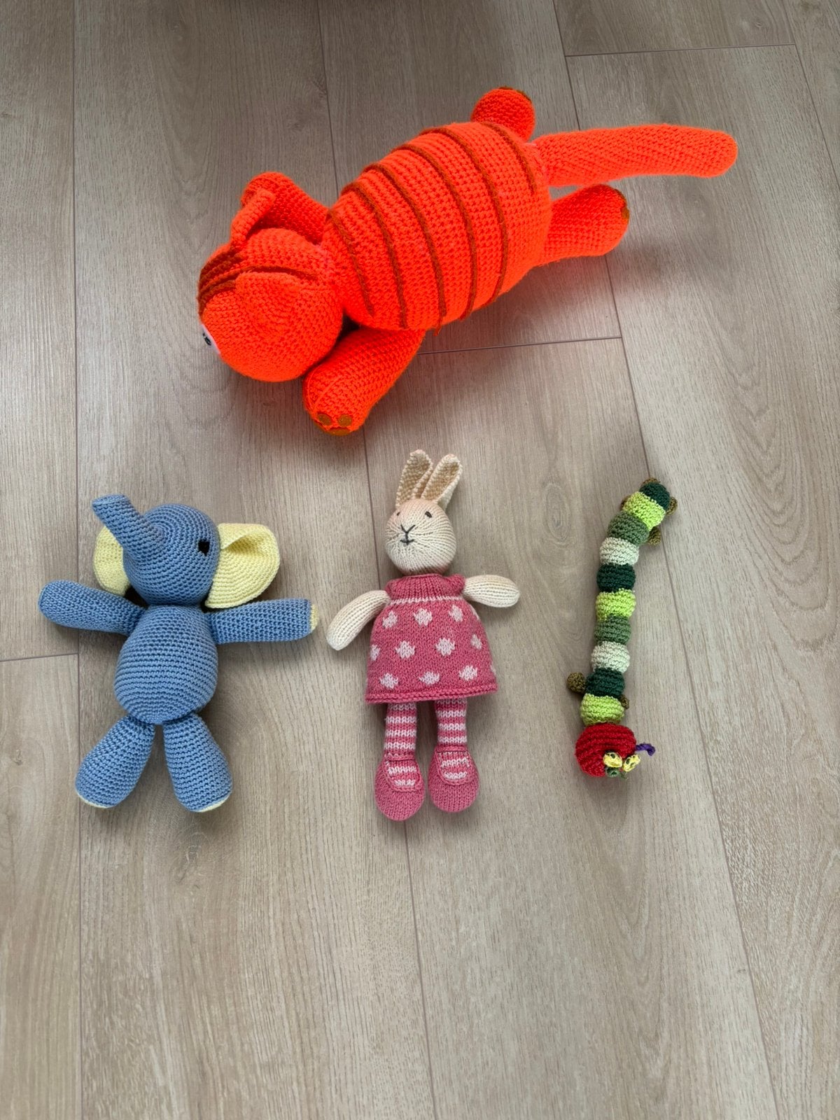 Gehaakte knuffels, Kinderen en Baby's, Speelgoed | Knuffels en Pluche, Ophalen, Overige merken, Overige typen, Zo goed als nieuw