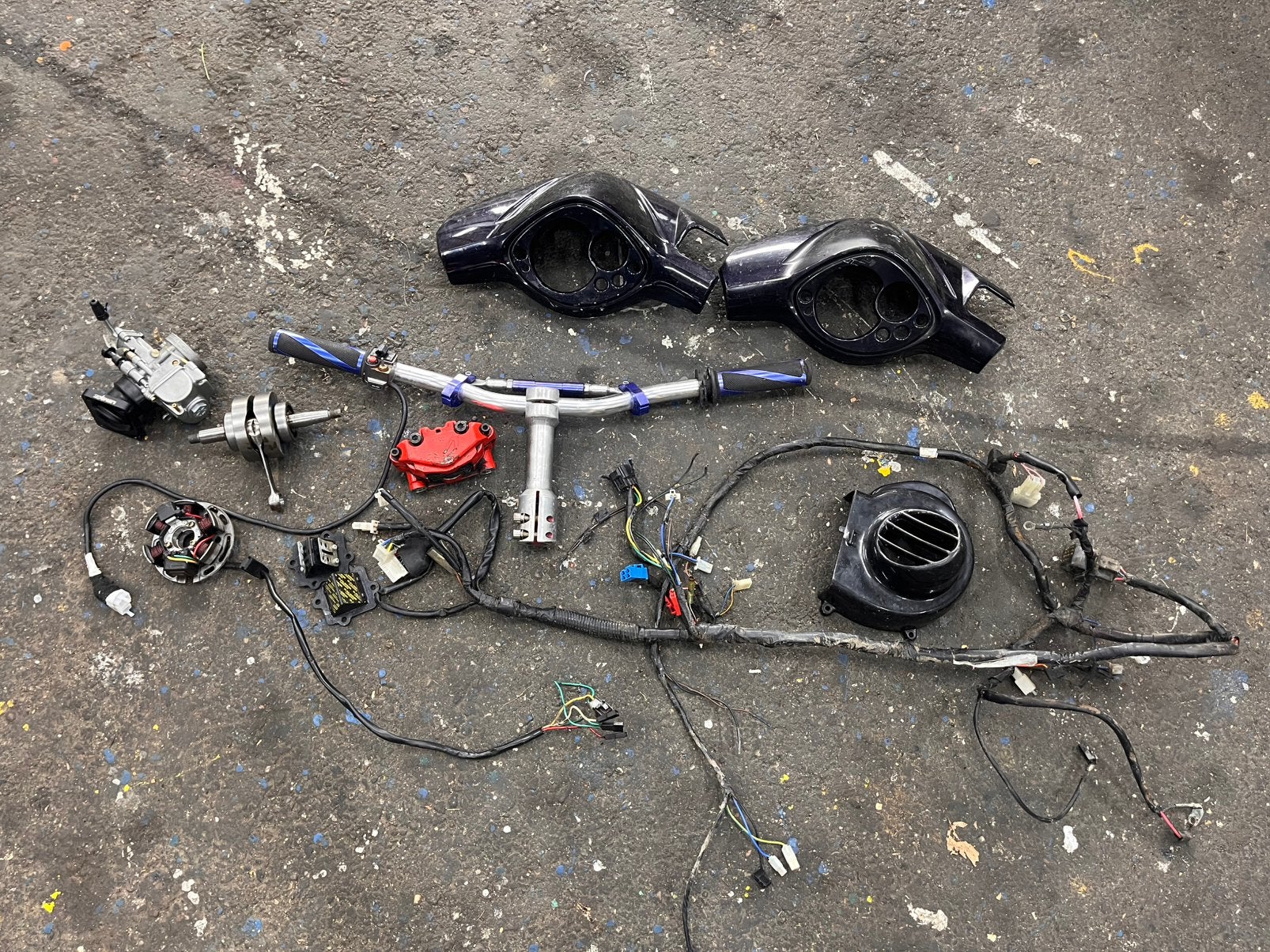 Scooter en brommer onderdelen, Ophalen of Verzenden, Gebruikt, Blok, Yamaha