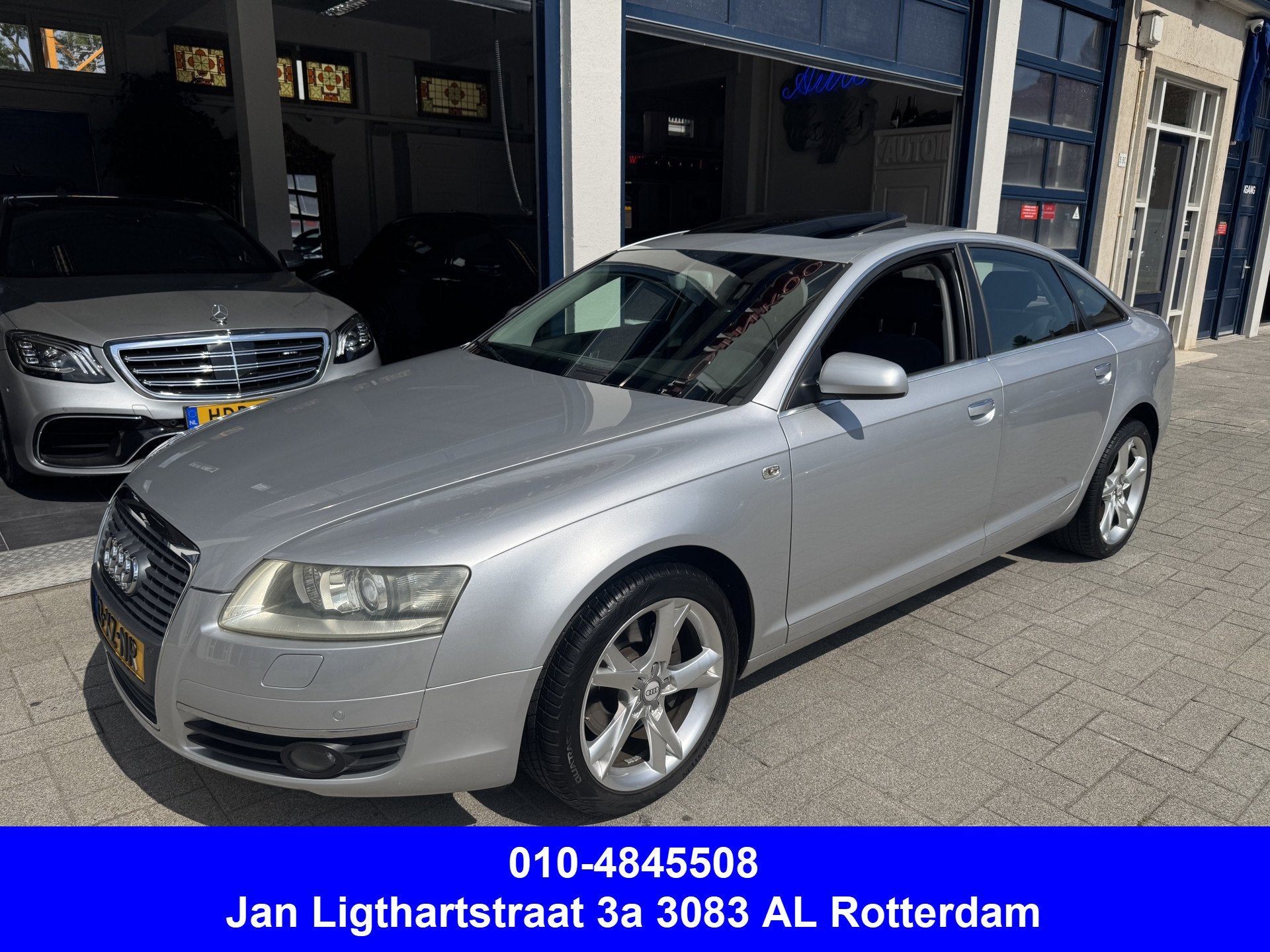 Audi A6 Limousine 3.2 FSI quattro Pro Line AUTOMAAT/DAK/TOPS, Auto's, Audi, Automaat, Gebruikt, Bedrijf, Vierwielaandrijving