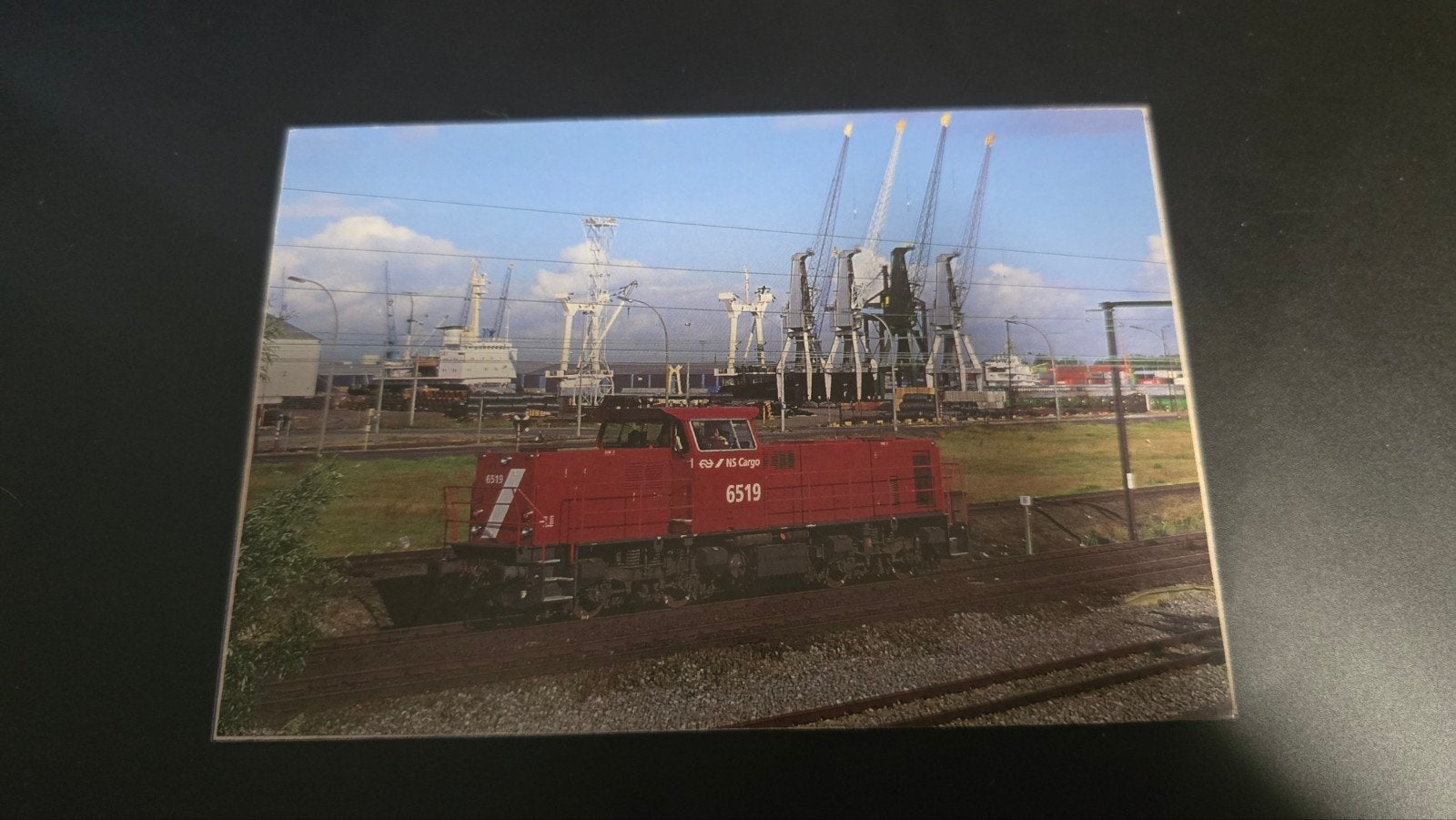 NS Cargo 6519 Trein afbeelding, Verzamelen, Spoorwegen en Tramwegen, Ophalen of Verzenden, Trein, Overige typen