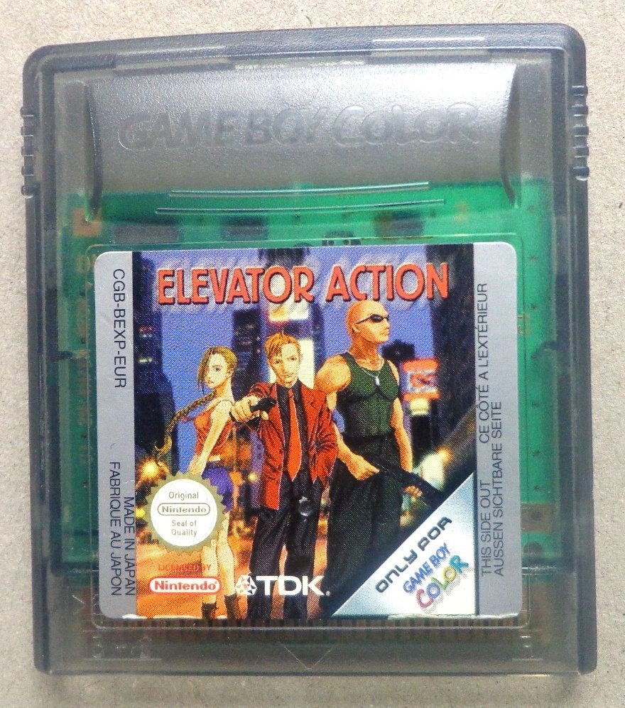 Elevator Action voor de Gameboy Color en Advance, 1 speler, Ophalen of Verzenden, Gebruikt, Vanaf 3 jaar