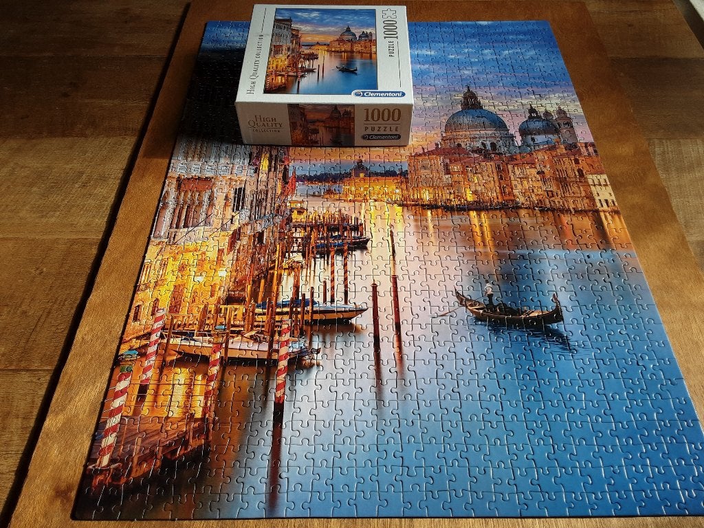Clementoni puzzel 1000 stukjes, Ophalen of Verzenden, 500 t/m 1500 stukjes, Zo goed als nieuw