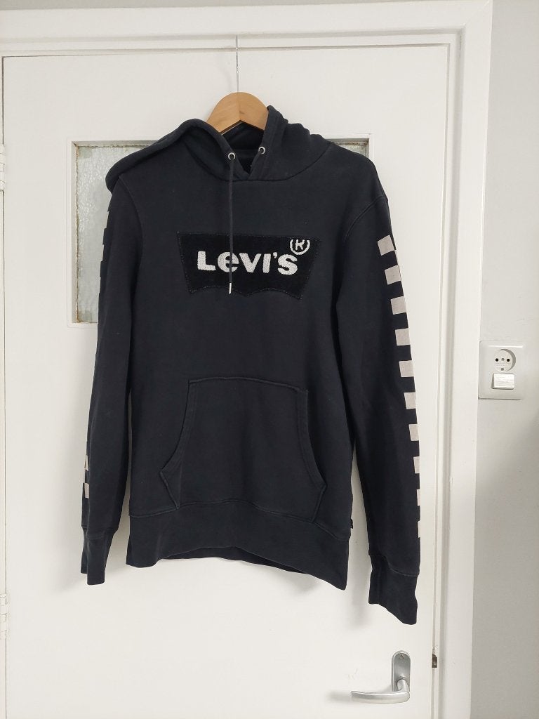 levi's levi hoody maat s 46, Levi's, Zwart, Ophalen of Verzenden, Zo goed als nieuw