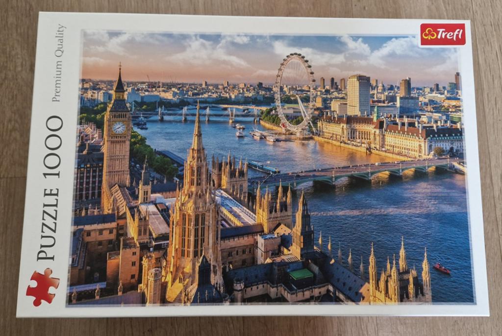 6x Legpuzzel 1000 stukjes: Londen, Colosseum, Tasmanië, Hobby en Vrije tijd, Ophalen, 500 t/m 1500 stukjes, Zo goed als nieuw