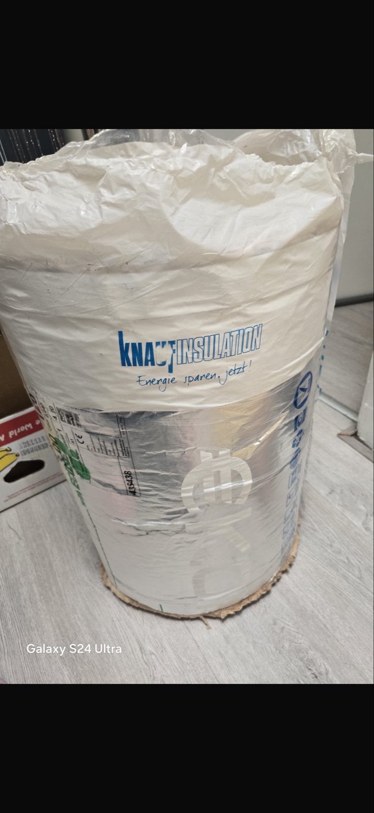 Knauf Insulation Isolatie Rol - Nieuw & Ongeopend, Doe-het-zelf en Verbouw, Isolatie en Afdichting, Ophalen, Nieuw, 5 tot 10 m²