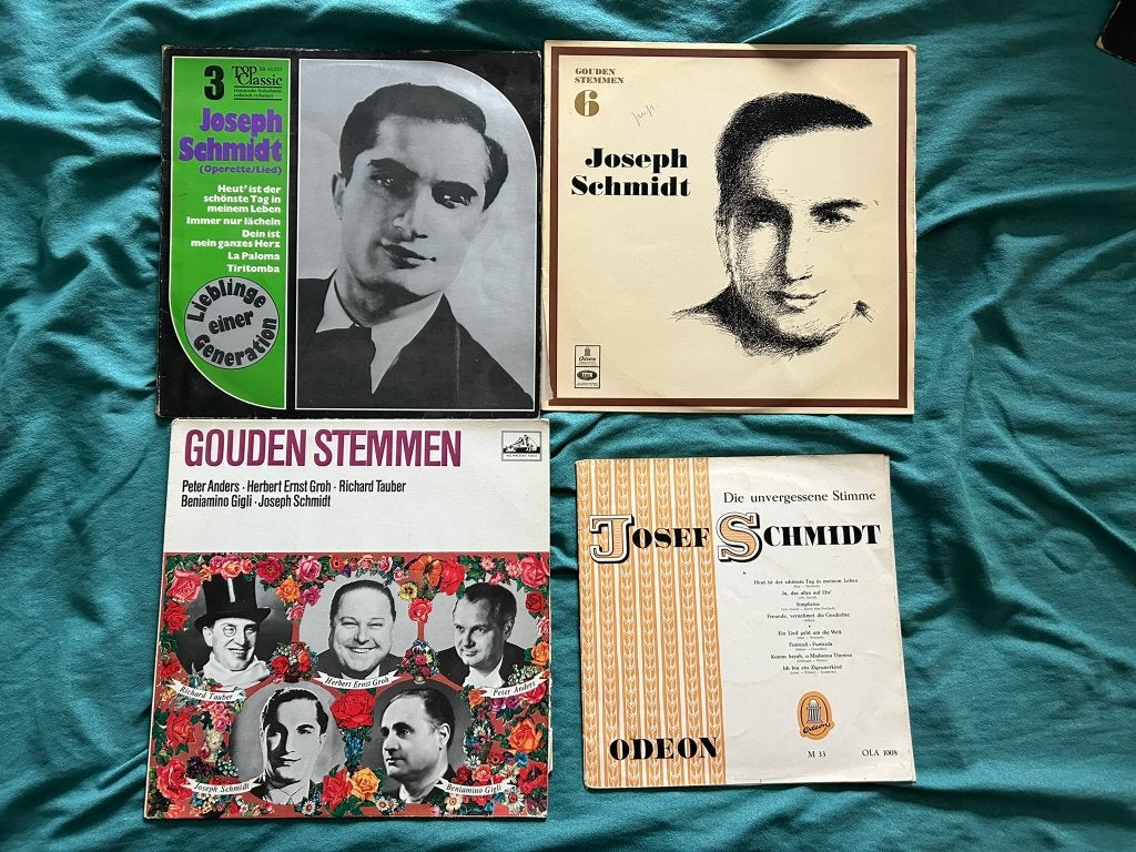 7 LP's Joseph Schmidt (ook per stuk te koop), LP, Gebruikt, Overige componisten, Ophalen of Verzenden