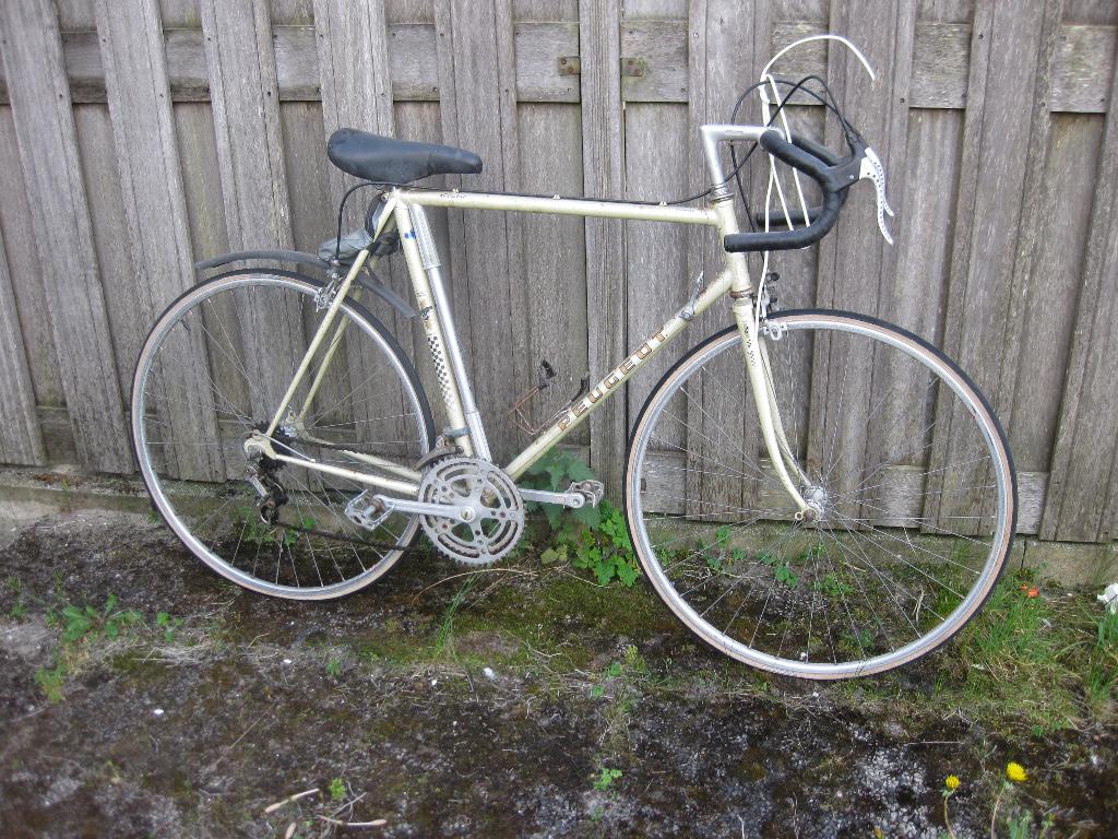 Vintage Peugeot race fiets, Gebruikt, 10 tot 15 versnellingen, Aluminium, Overige maten