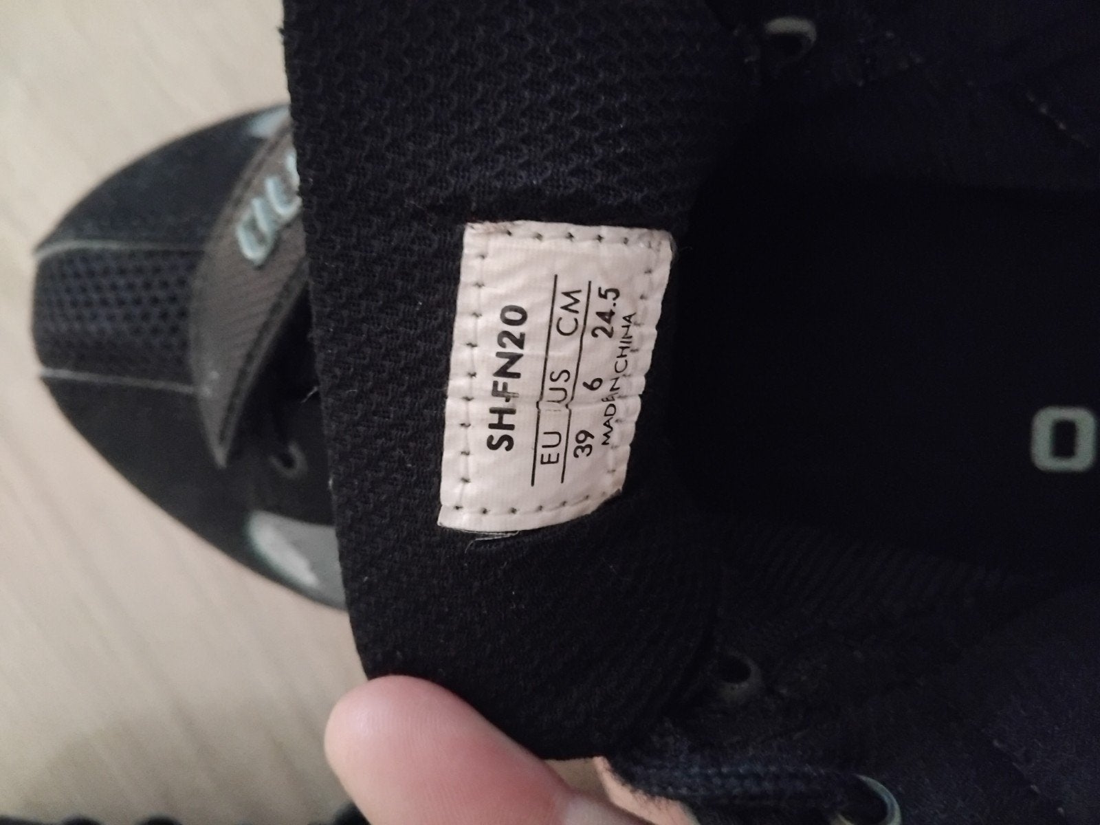 schoenen voor op racefiets of voor spinning, Ophalen, Zwart, Sneakers of Gympen, Gedragen