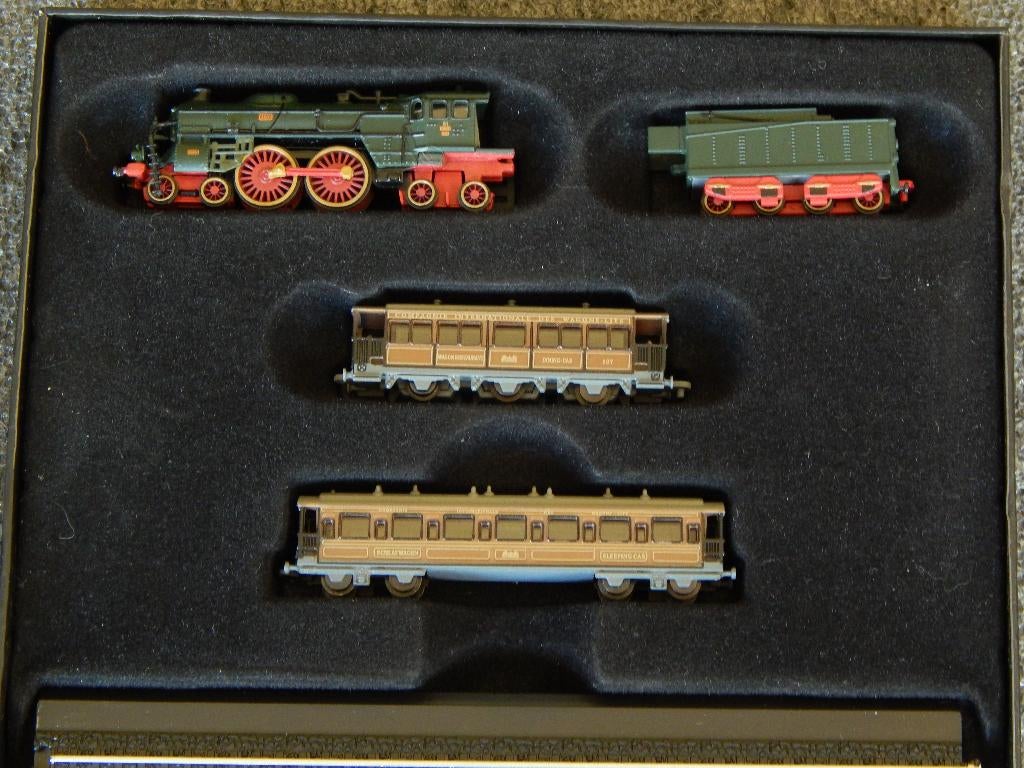 Minitrains 1/220 modelset ; Orient Express., Hobby en Vrije tijd, Modeltreinen | Overige schalen, Overige merken, Treinset, Gelijkstroom