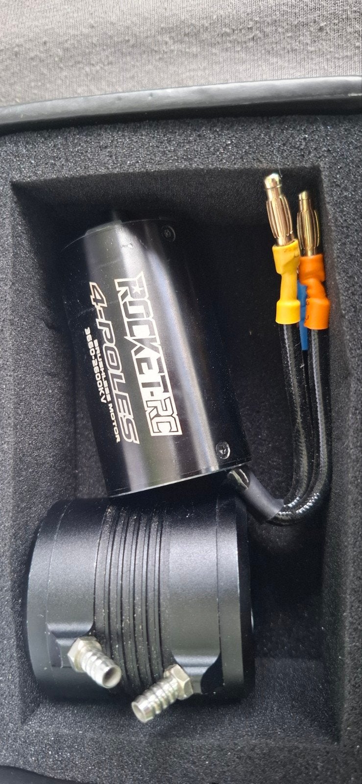 rocket rc 3660 2600kv, 100A ztw G2 shark,Teranty &Reely accu, Zo goed als nieuw, Schaal 1:10, Onderdeel, RTR (Ready to Run)