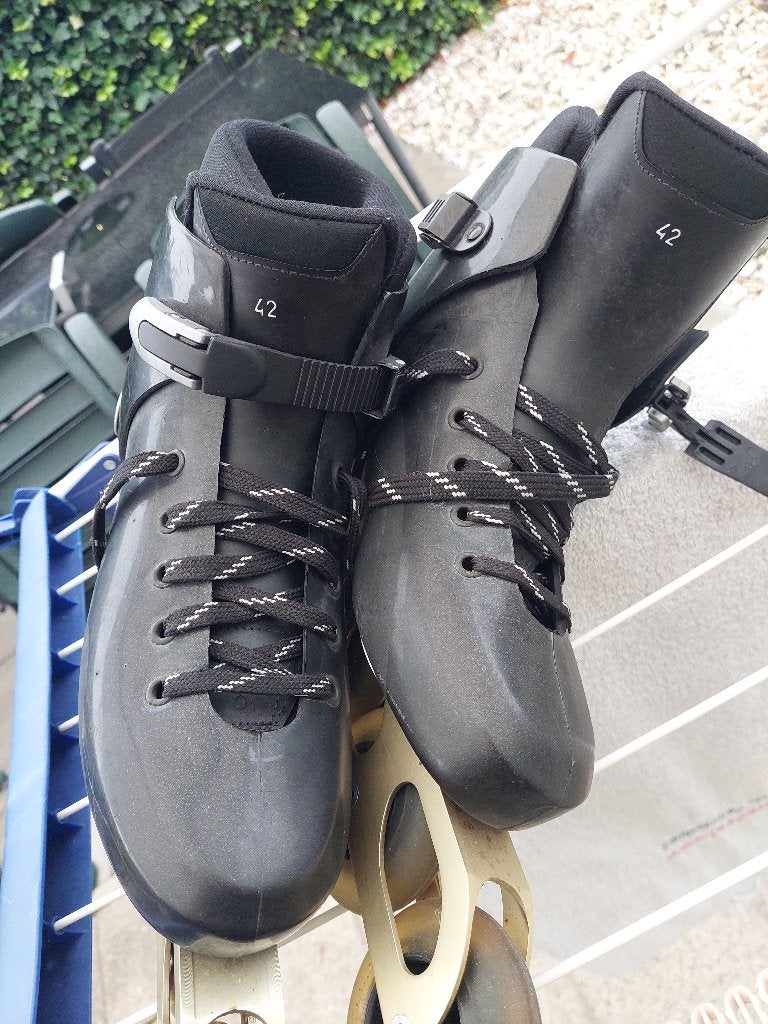 skeelers maat 42, Sport en Fitness, Skeelers, Inline skates 5 wielen, Dames, Ophalen of Verzenden, Zo goed als nieuw