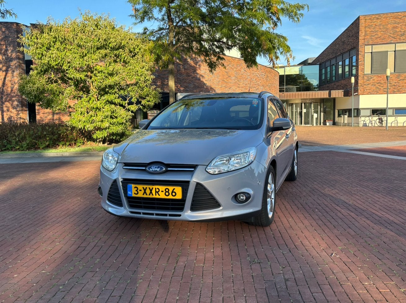 Ford Focus Wagon 1.0 EcoBoost Titanium 101 PK 2013 | APK, Auto's, Euro 5, Stof, 100 pk, Handgeschakeld