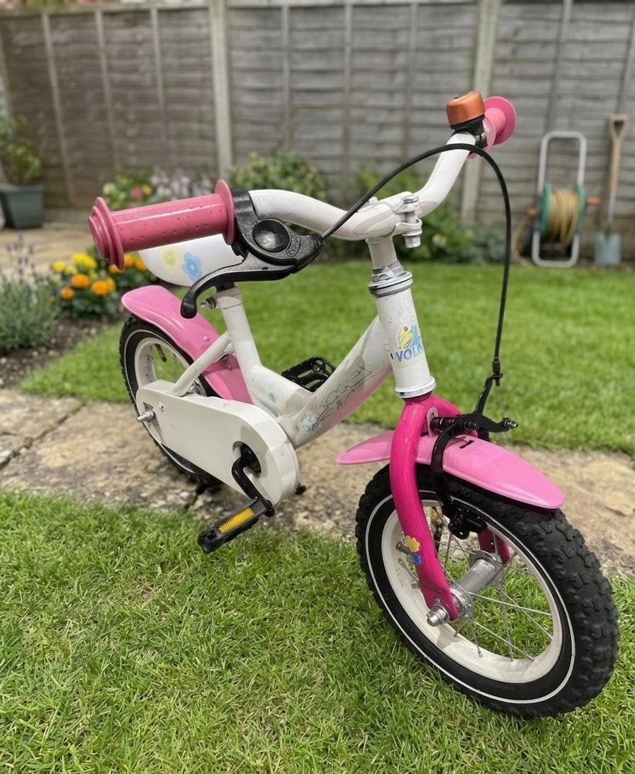 12 inch kinderfiets met zijwielen - Nette staat, Ophalen of Verzenden, Zo goed als nieuw, Minder dan 16 inch, Zijwieltjes
