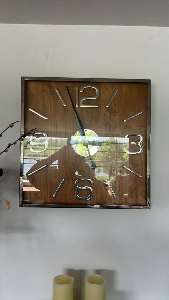 WandKlok, Ophalen of Verzenden, Zo goed als nieuw, Wandklok