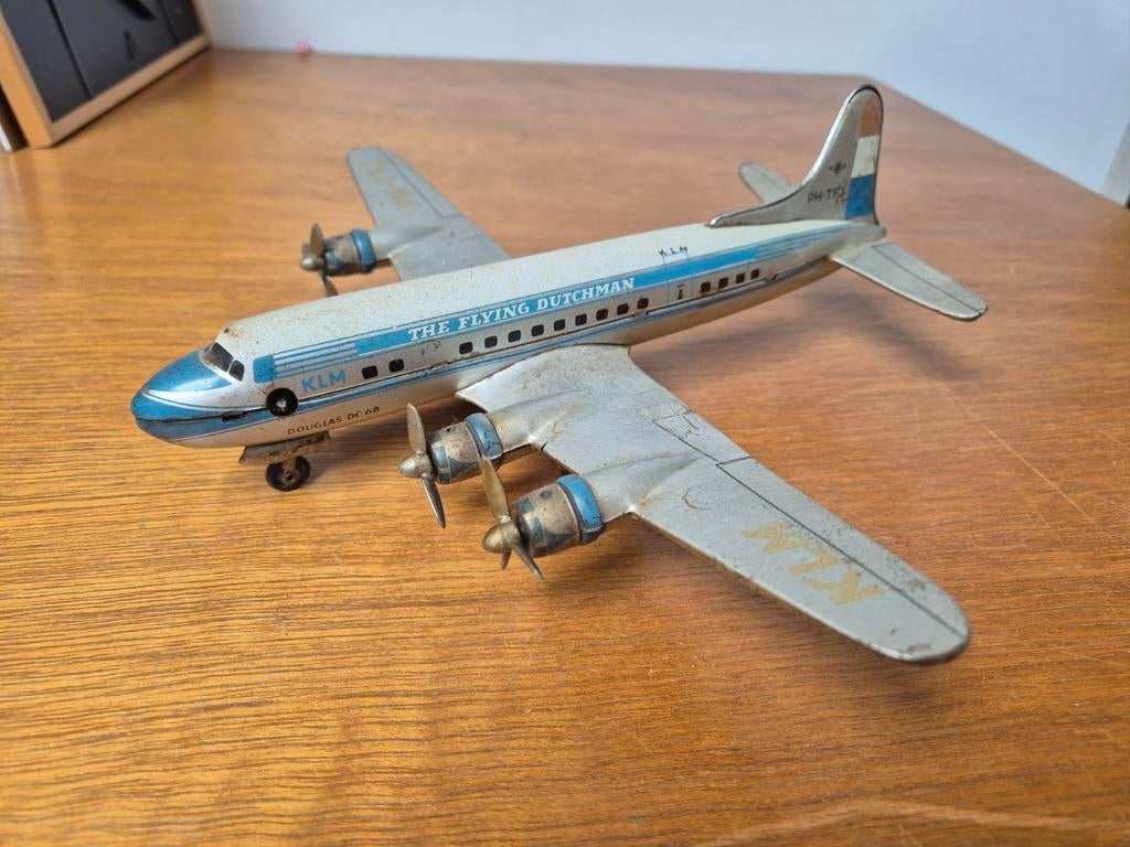 Vintage KLM Douglas DC-6B 'The Flying Dutchman' Schaalmodel, Ophalen of Verzenden, Gebruikt, Schaalmodel