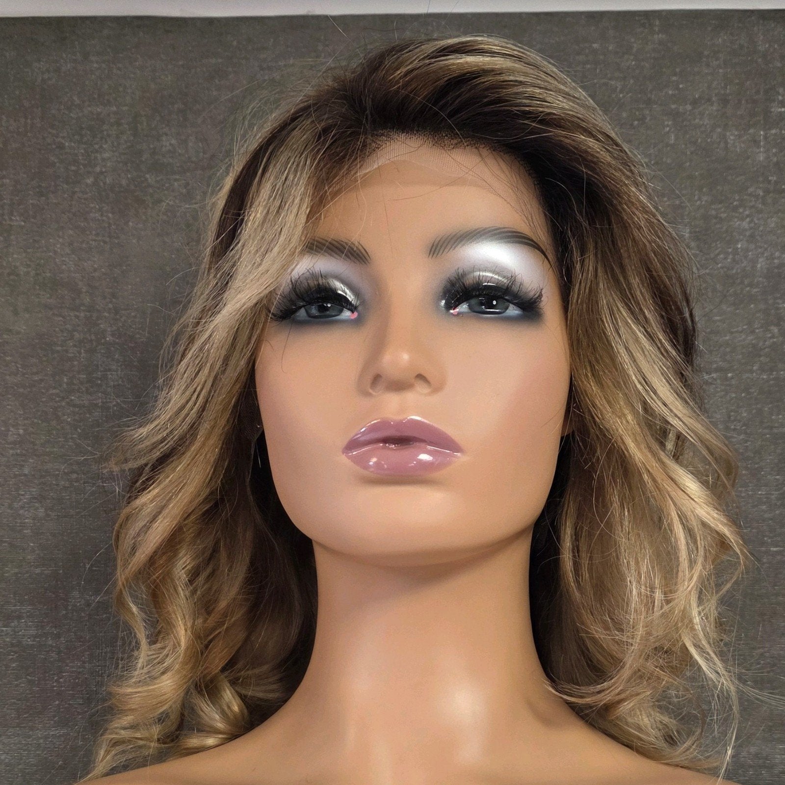 lace wig echt haar, Ophalen of Verzenden, Nieuw, Pruik of Haarverlenging