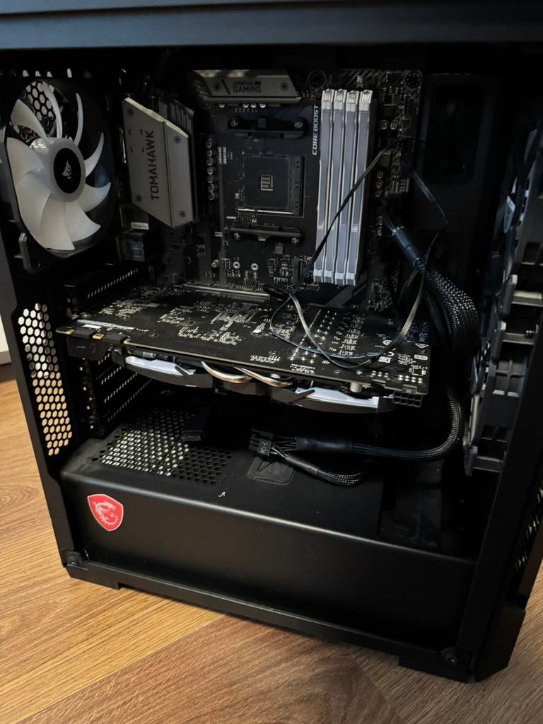Gaming pc GTX 1070 (geen cpu en ssd!), Ophalen, Zelf gebouwde pc, Zo goed als nieuw, Gaming