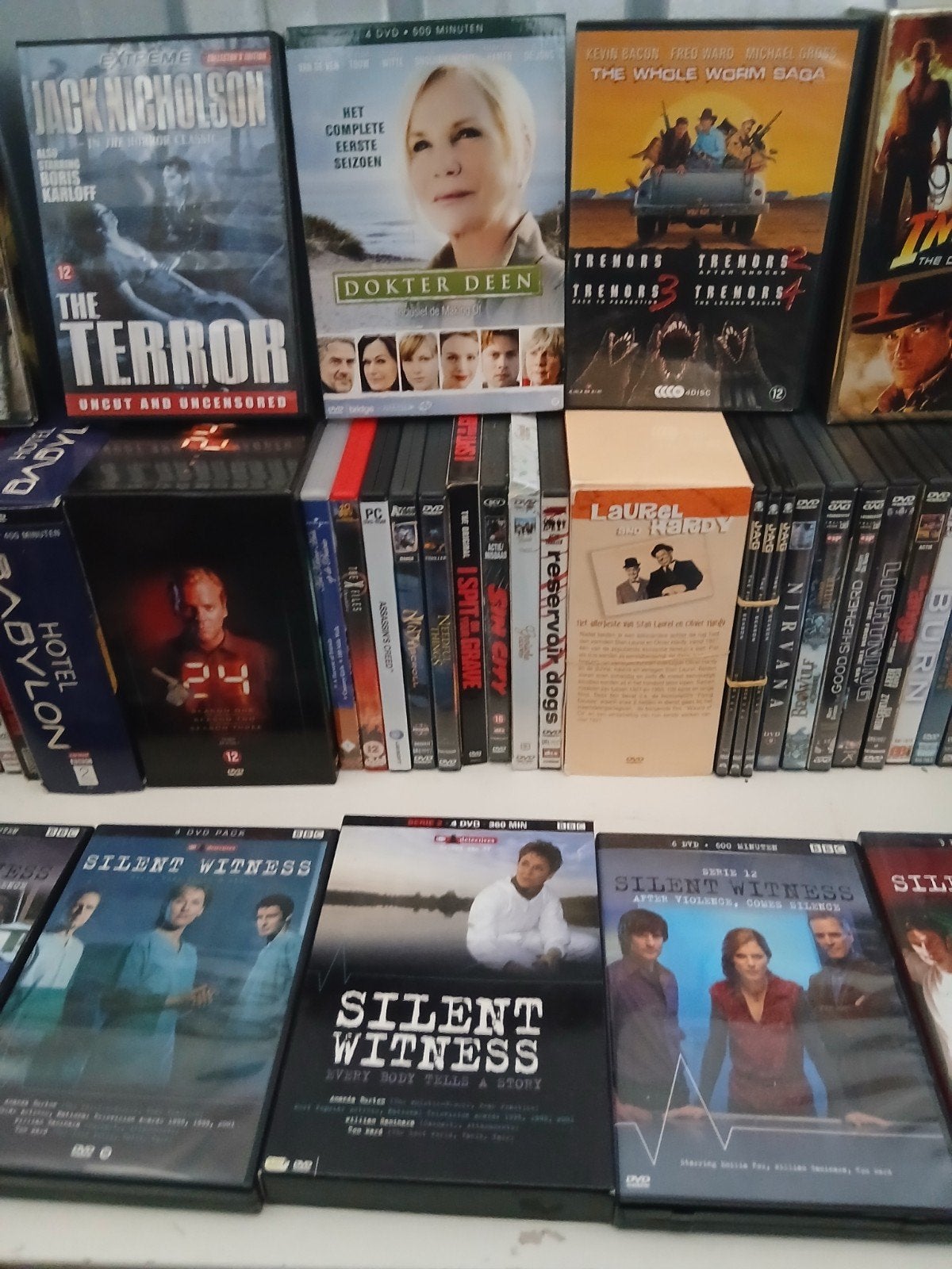 Grote partij diverse DVD's en boxsets, Ophalen of Verzenden, Gebruikt