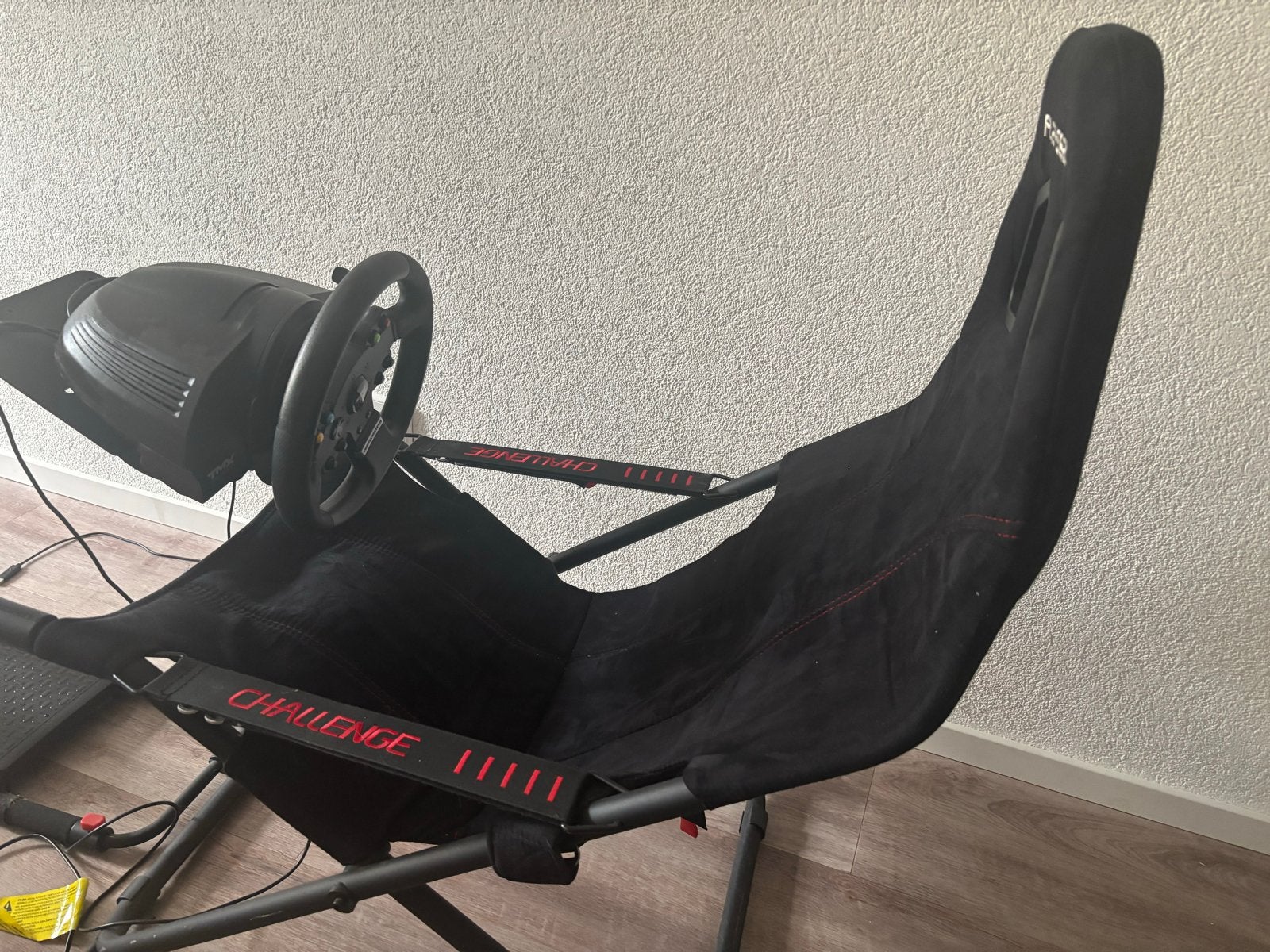 Playseat Challenge met Thrustmaster T150 stuur en pedalen, Ophalen, Overige merken, Gebruikt