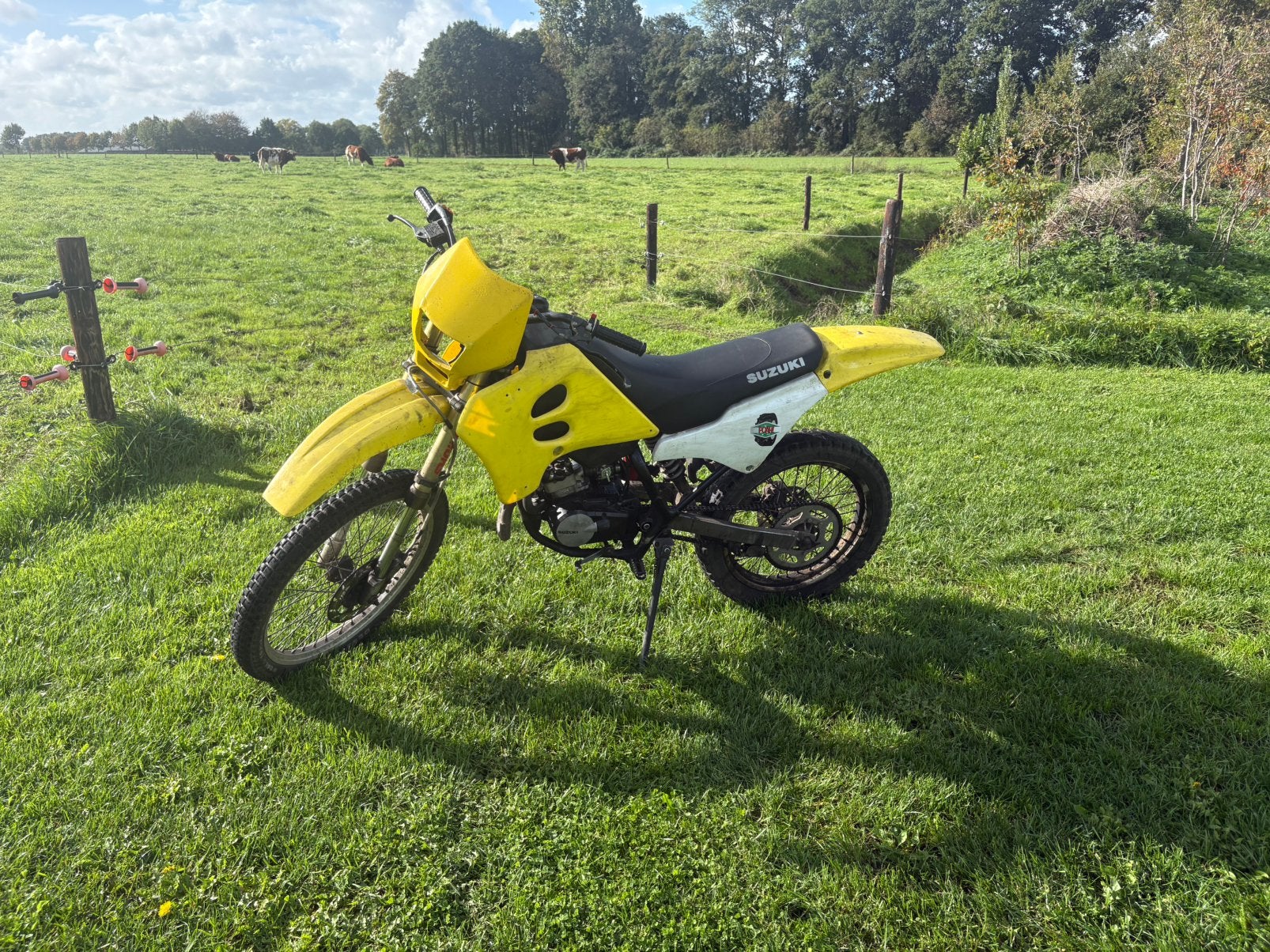 Suzuki RMX crossbrommer, Fietsen en Brommers, Ophalen, Gebruikt, Suzuki