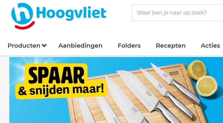 gezocht messenzegels Hoogvliet supermarkt, Albert Heijn, Ophalen of Verzenden