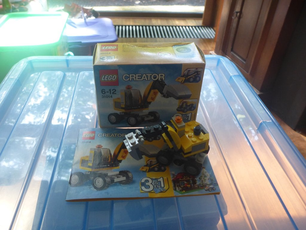 Lego 31014 Creator 3in1 Power Digger, Compleet, Lego, Ophalen of Verzenden, Zo goed als nieuw