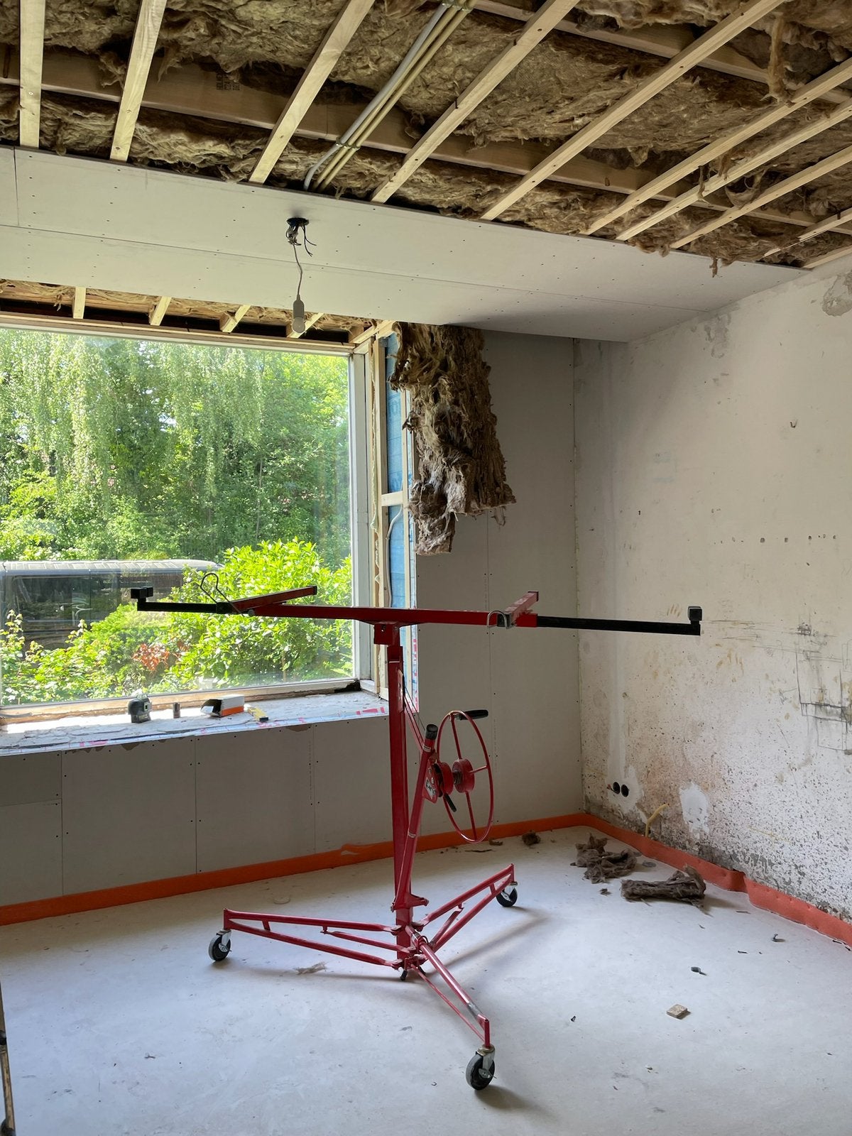 Gipsplaten lift, Ophalen, Zo goed als nieuw, Overige typen, Minder dan 2 meter
