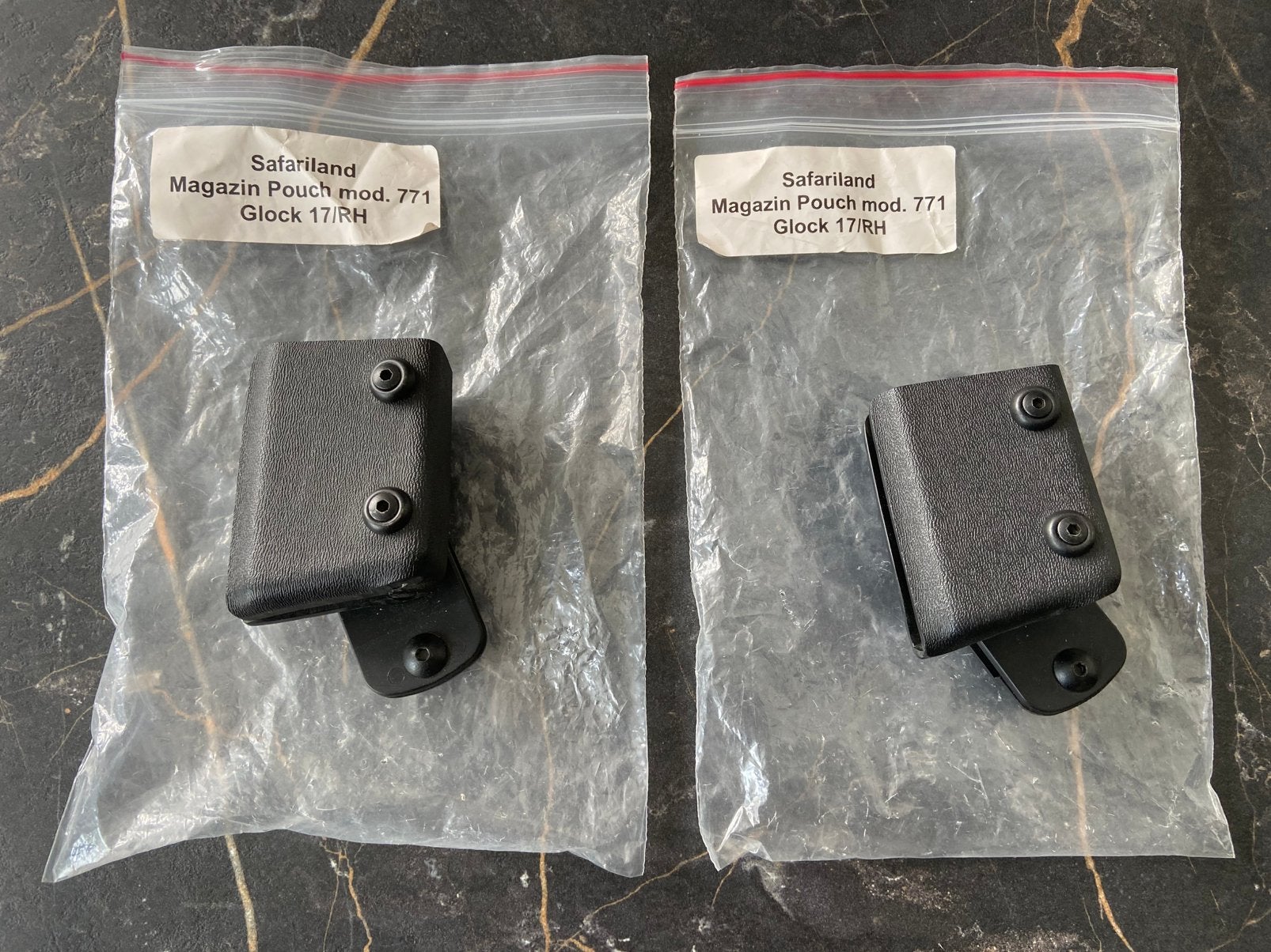 Safariland magazijn pouches voor Glock 17, Ophalen of Verzenden, Overige soorten, Overige gebieden, Overige typen