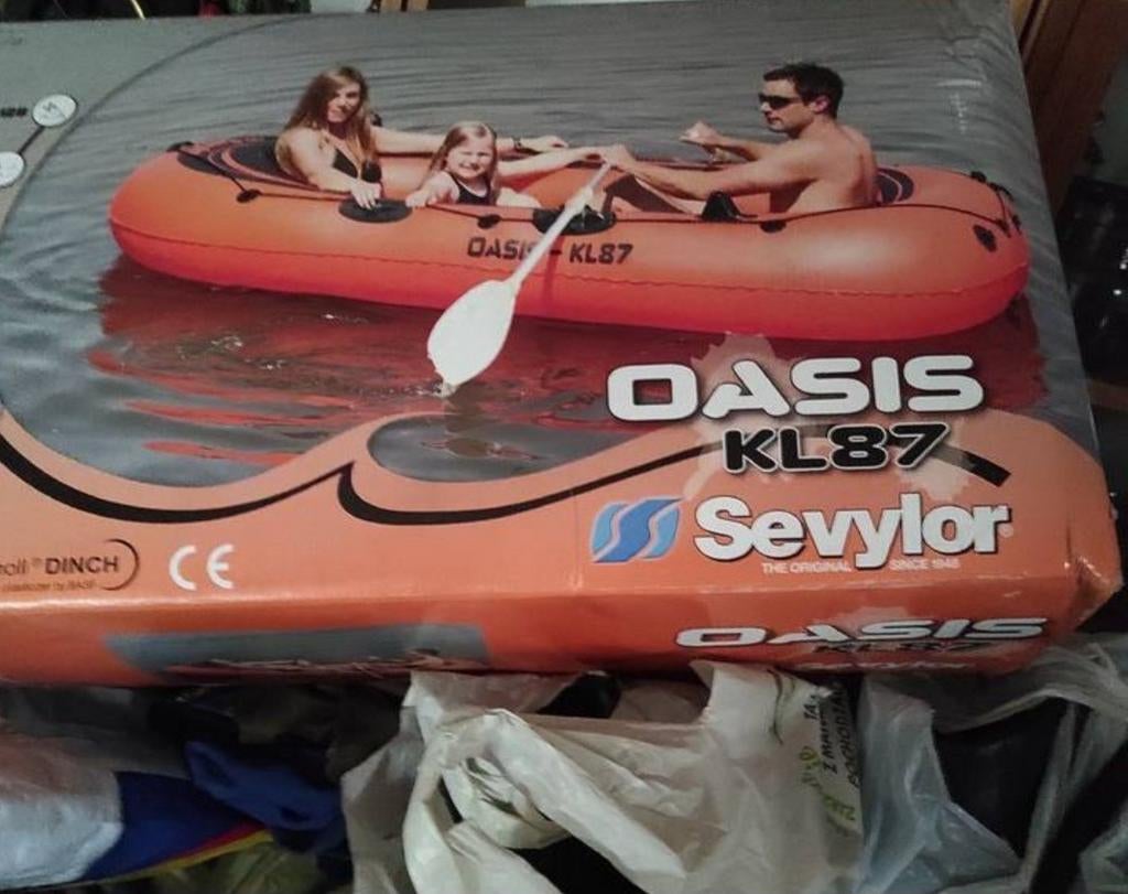 Grote opblaasboot met peddels, Ophalen, Overige typen, Met peddels