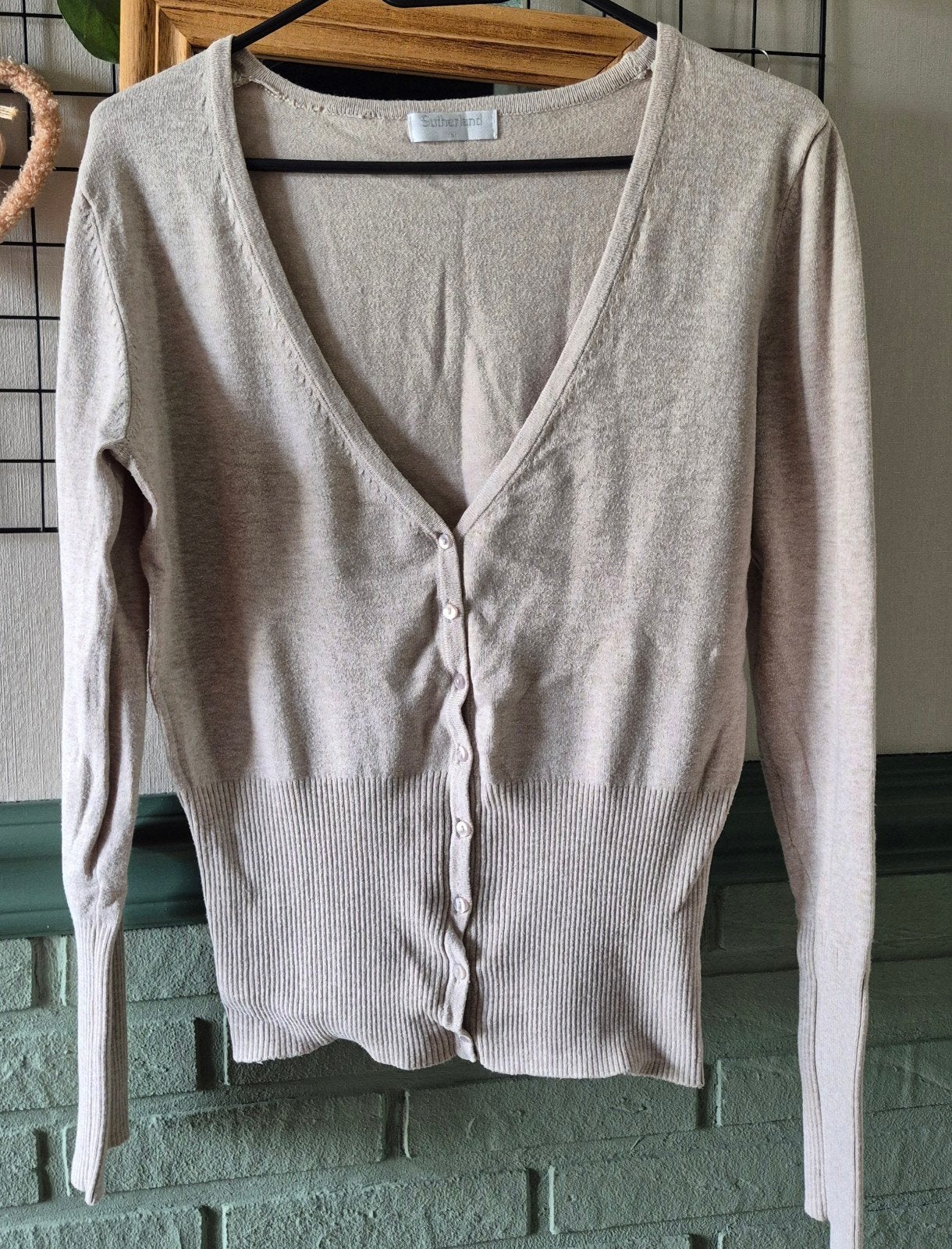 Sutherland vest maat M, Maat 38/40 (M), Sutherland, Beige, Ophalen of Verzenden