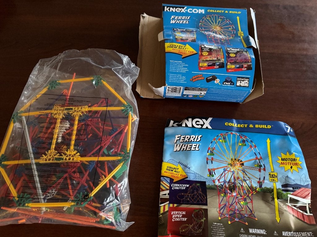 K'nex reuzenrad (KNEX) in originele doos, Ophalen of Verzenden, Nieuw, K'nex