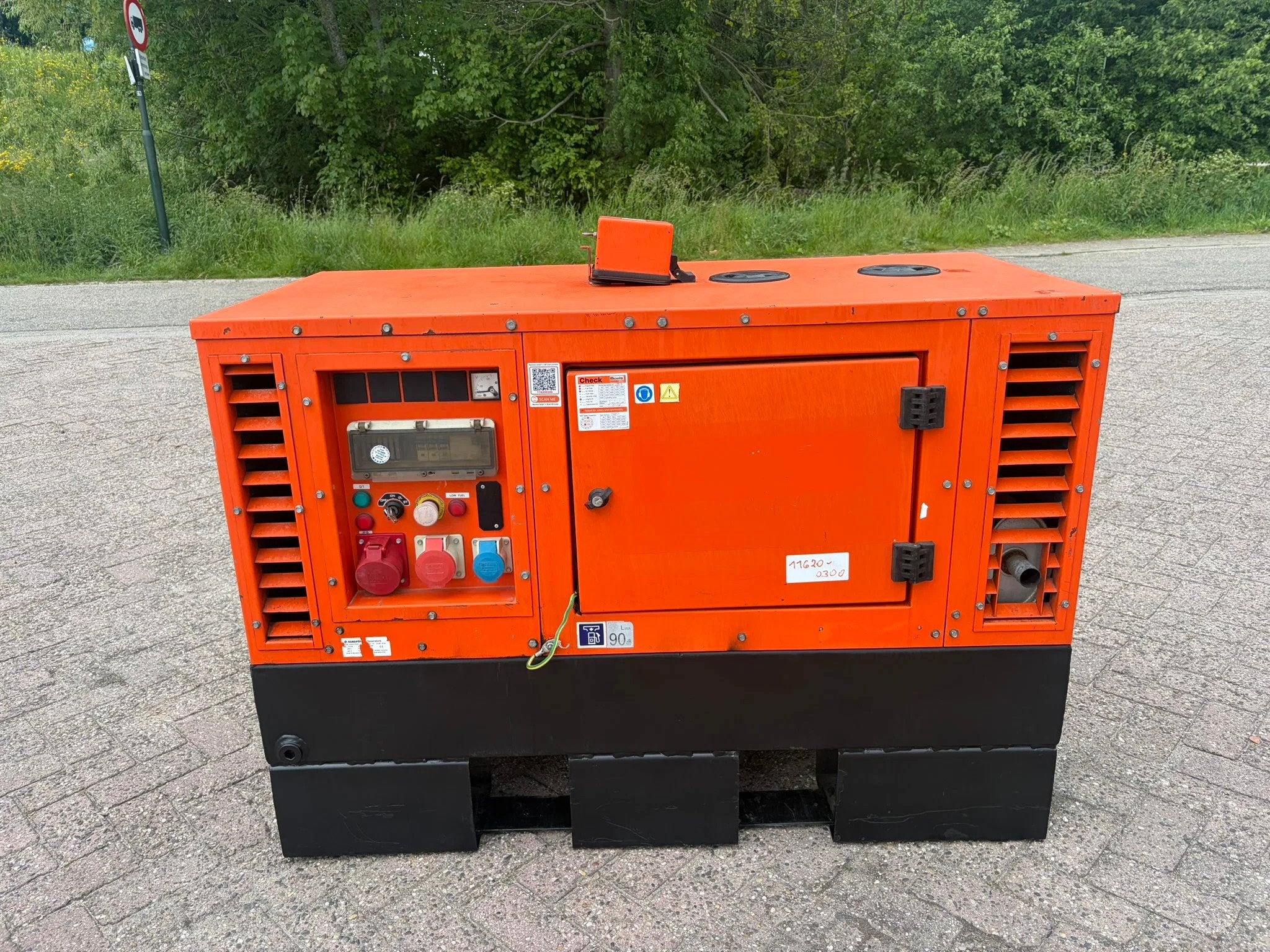 Europower EPS113TDE Kubota 11 kVA aggregaat generatorset
