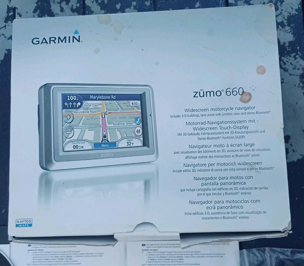 Garmin Zumo 660 motornavigatiesysteem, Ophalen of Verzenden, Gebruikt