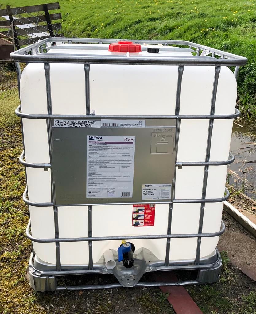 IBC, 150 liter of meer, Ophalen, Zo goed als nieuw