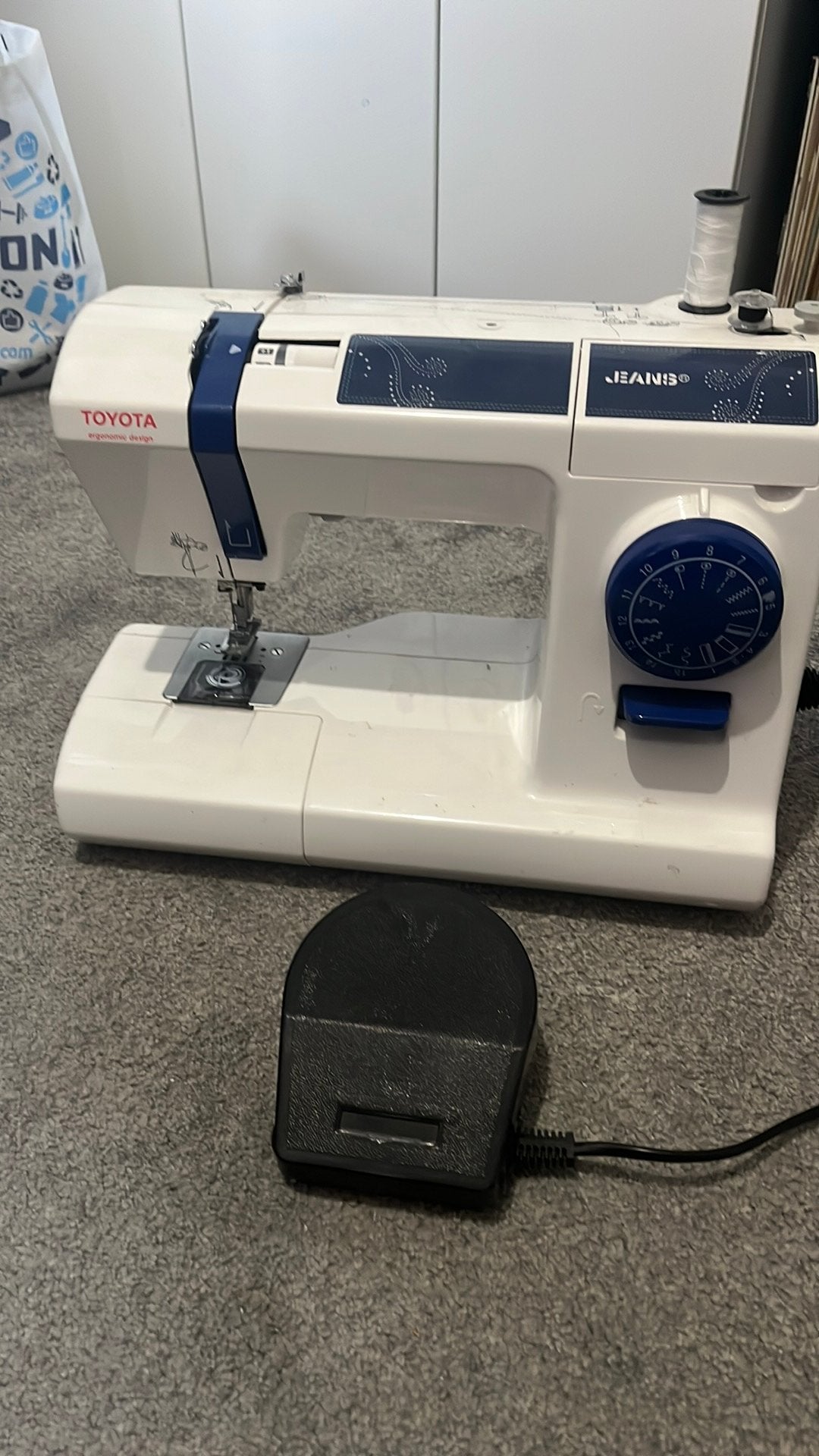 toyota jcb15, Ophalen of Verzenden, Gebruikt, Naaimachine, Overige merken