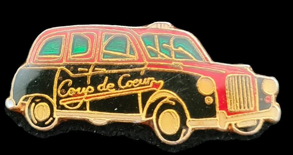 Taxi- Coup de Coeur pin, Verzenden, Nieuw, Transport, Speldje of Pin