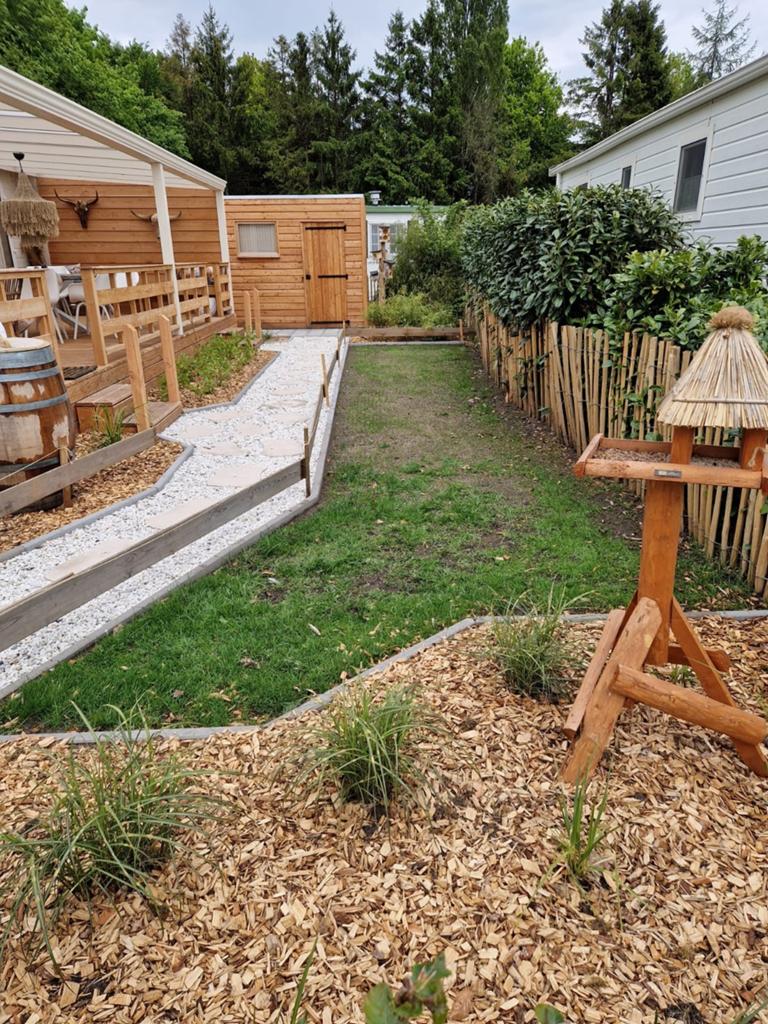 Chalet te koop drenthe in oude willem. DRENTSE FRIESE WOLD !, Caravans en Kamperen, Stacaravans