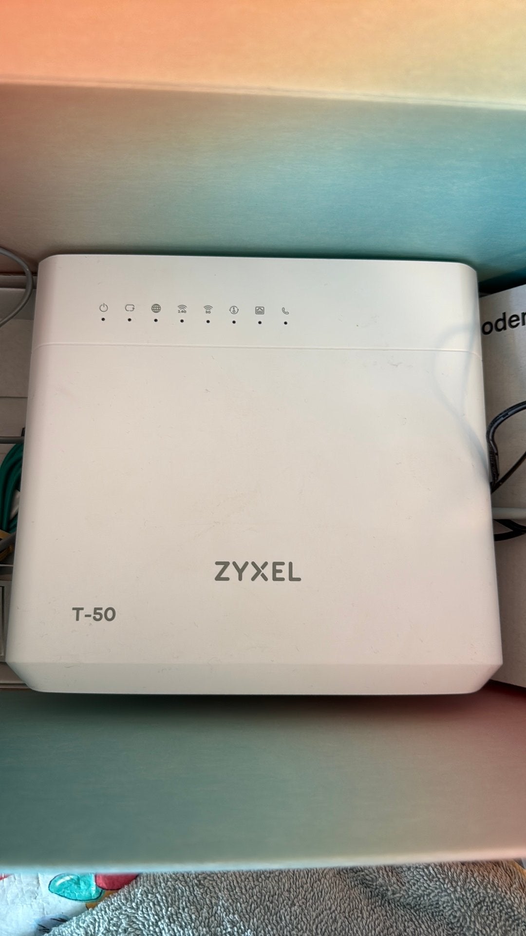 Zyxel T-50, Ophalen of Verzenden, Zo goed als nieuw, Router, ZYXEL