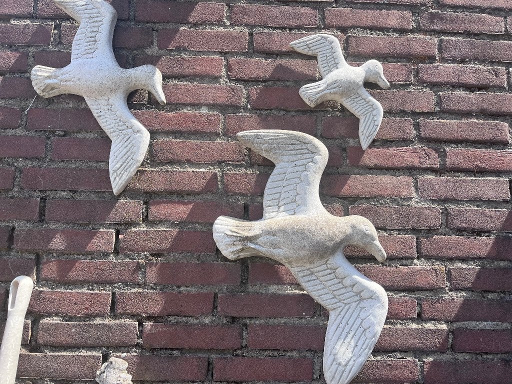 Tuin vogels stenen, Ophalen, Gebruikt