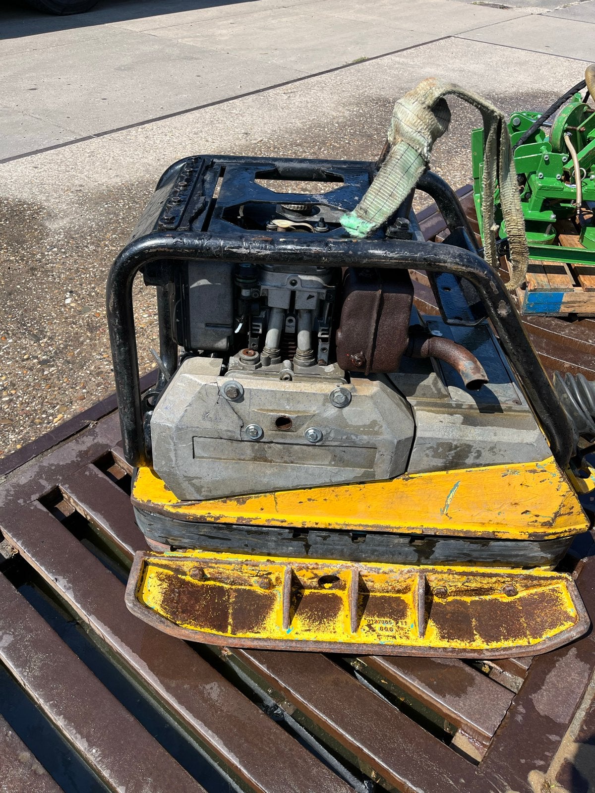 Wacker Neuson DPU 5070 H trilplaat - 2002, Ophalen