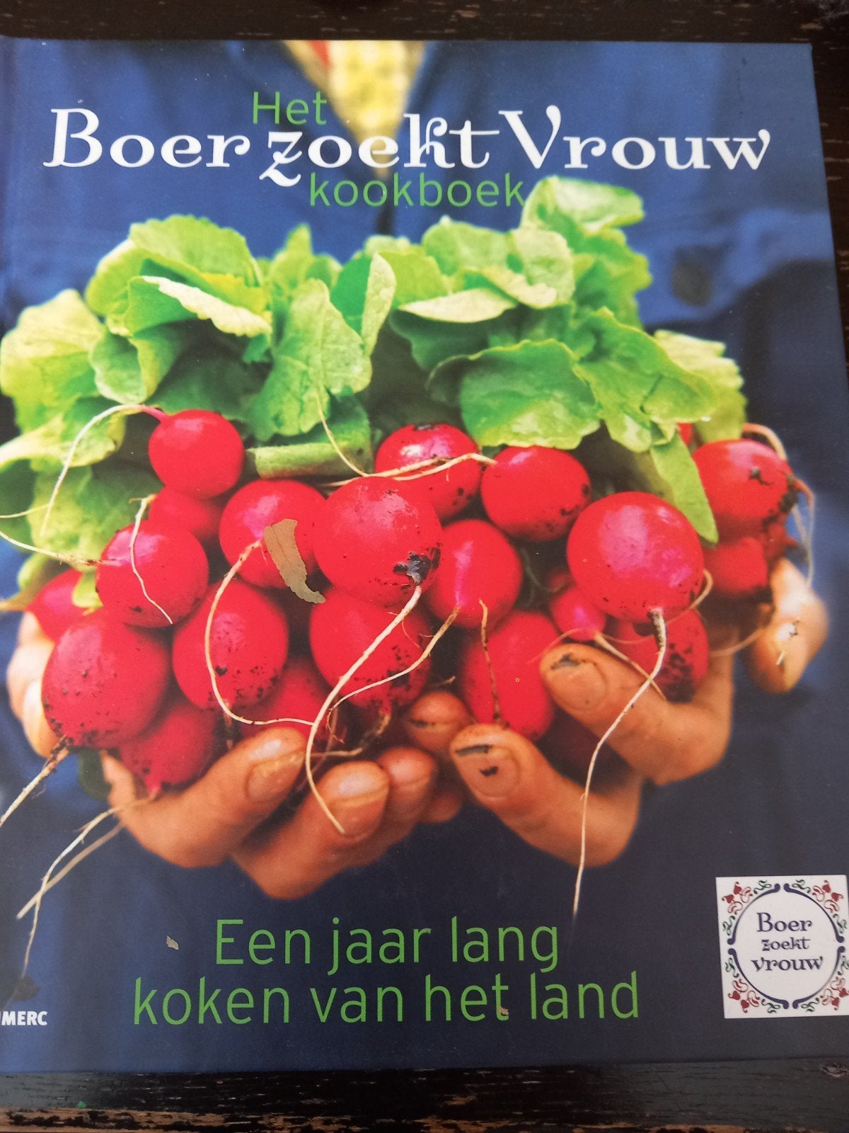 Het Boer Zoekt Vrouw kookboek - Een jaar lang koken, Hoofdgerechten, Ophalen of Verzenden, Zo goed als nieuw, Yvon Jaspers