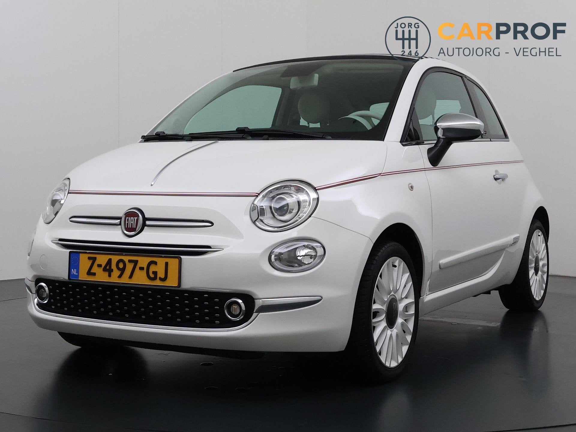 Fiat 500 1.2 Dolcevita Navigatie | Cruise Control | Climate, Voorwielaandrijving, Stof, Gebruikt, 4 cilinders
